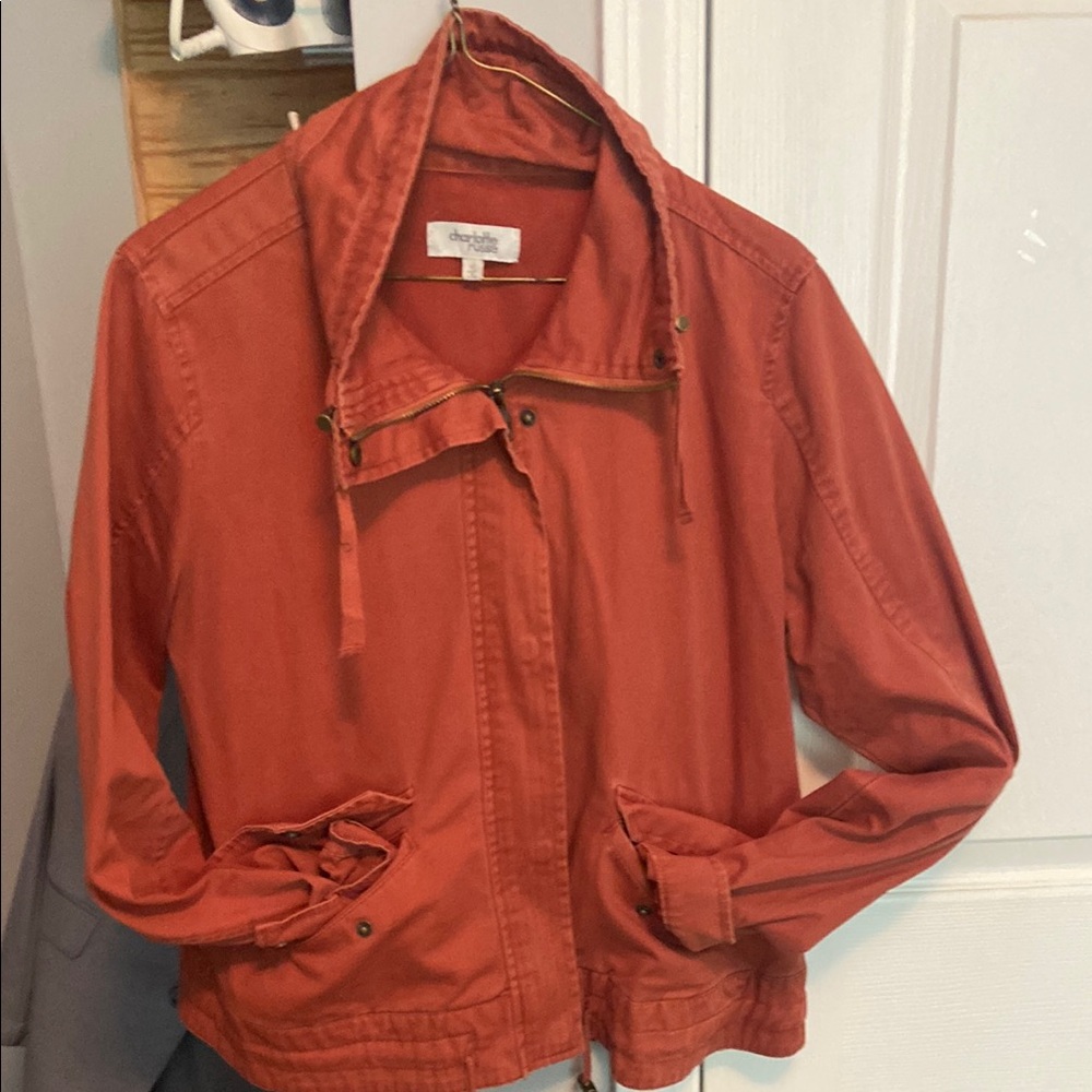 Charlotte Russe Terracotta Top